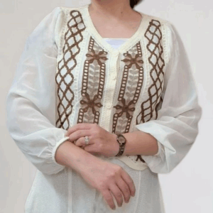 شومیز قلاب بافی